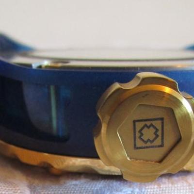 Invicta Sub-Aqua men's watch, blue watchband