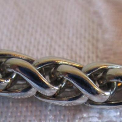 2 Stainless steel neck chains, lobster claw latches