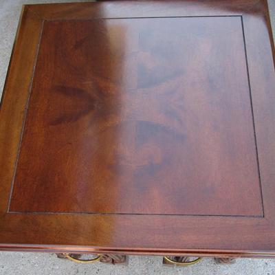 3-in-one table, main table plus two foldable tables underneath it