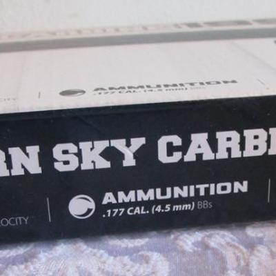 Daisy Western Sky Carbine model 1999 BB gun with fiber optic sight