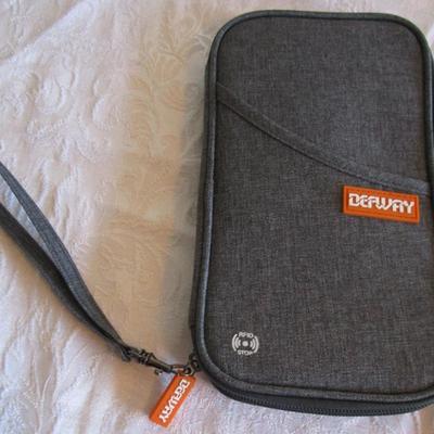DEFWAY Passport/Travel Wallet withRFID credit card protection