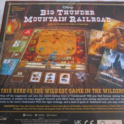Disney Big Thunder Mountain Railroad Game new in box