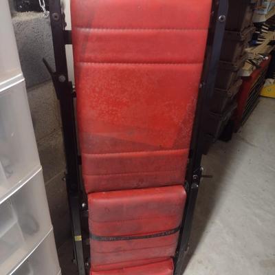 Pro-Line Adjustable Head Rest Mechanic's Floor Creeper