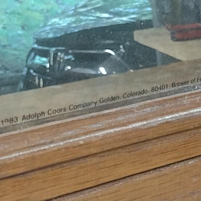 Coors on Tap Advertising Wall Mirror