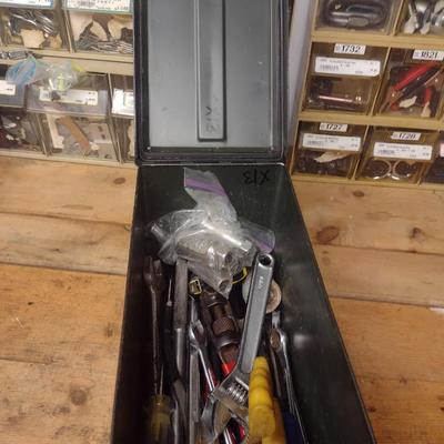 Metal Dry Box with Hand Tools