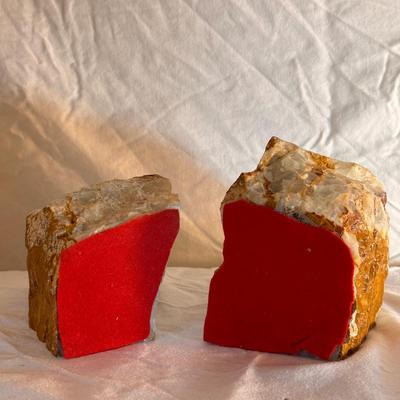Two Agate Book Ends (PBC-DZ)