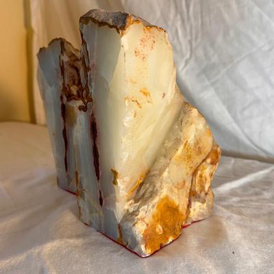 Two Agate Book Ends (PBC-DZ)