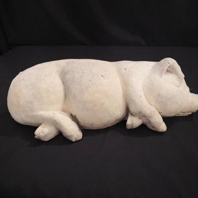 Ceramic & Cement Pigs (LR-RG)