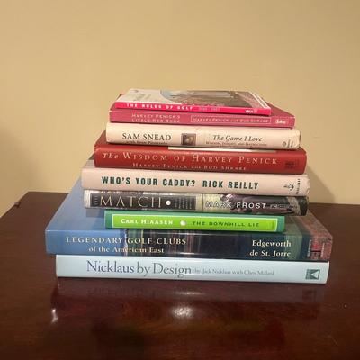 Masters, Ryder and More Golf Collectibles & Books (BO-MG)