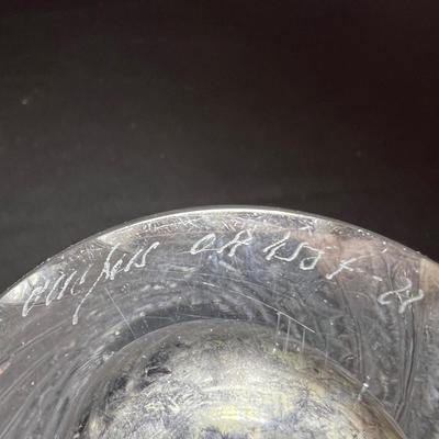 Signed & Hoosier Glass Vases (LR-RG)
