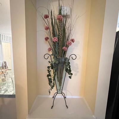 Faux Floral Displays in Ceramic & Glass Vases (LR-RG)