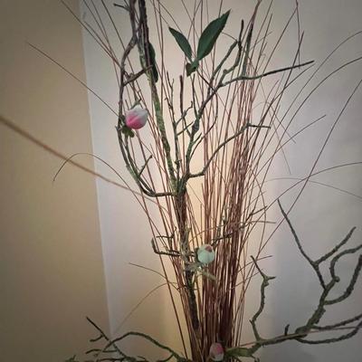 Faux Floral Displays in Ceramic & Glass Vases (LR-RG)