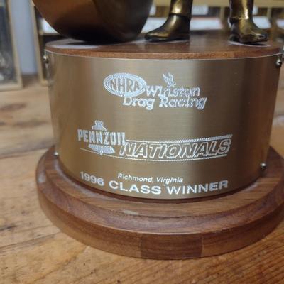 1996 NHRA Nationals Richmond, Virginia Penzoil Sponsor Class Winner Bronze Clad