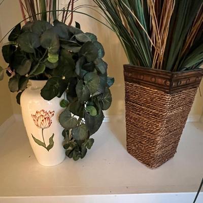 Tiffany & Co. Vase & More Faux Floral Arrangements (LR-RG)