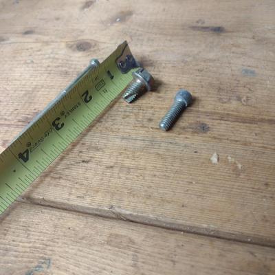 Assortment of Machine and Metal Screws Various Sizes and Uses (G-1)
