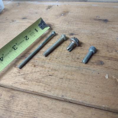 Assortment of Machine and Metal Screws Various Sizes and Uses (G-1)