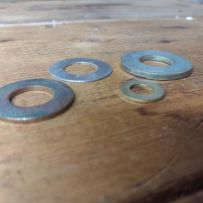 Assortment of Machine Bolt Washers Various Sizes and Uses (G-2)