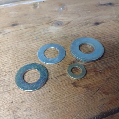 Assortment of Machine Bolt Washers Various Sizes and Uses (G-2)