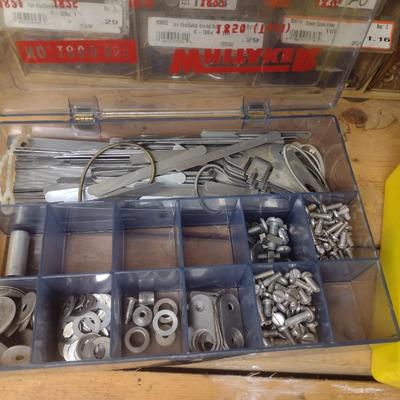 Assortment of Automotive Related Parts Various Sizes and Uses (G-4)