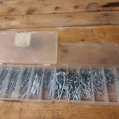 Assortment of Cotter Pins Various Sizes and Uses (G-4)