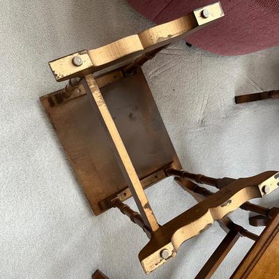 Solid Wood Nesting Tables (LR-RG)