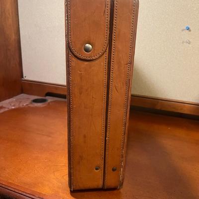Hartmann Leather Briefcase & More Office Accoutrements (BO-MG)