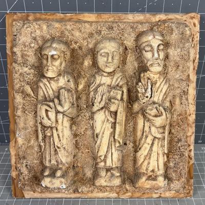 Plaster Panel 3 Wise Men - Porter Original