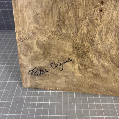 Plaster Panel 3 Wise Men - Porter Original
