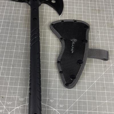 Reaper Tomahawk with Sheath, Black 