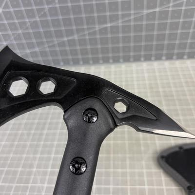 Reaper Tomahawk with Sheath, Black 