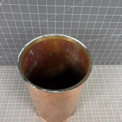 Antique Flair Can COPPER