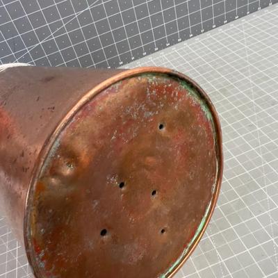 Antique Flair Can COPPER
