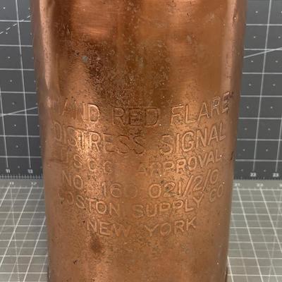 Antique Flair Can COPPER