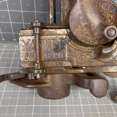 Cast Iron Device Marked Yankee Some kind of Press 