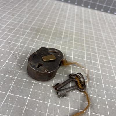 Antique Pad Lock 