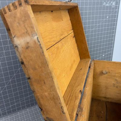 HERCULES Powder Wood Box 
