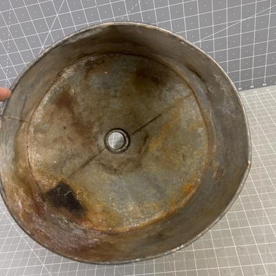 Antique Galvanized Funnel 
