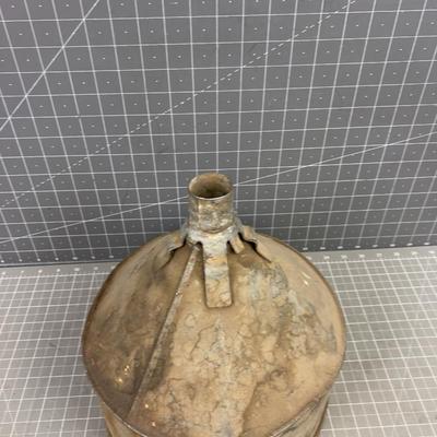 Antique Galvanized Funnel 