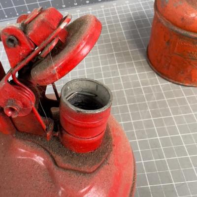 2 Just Rite Safety Can for Fuels 