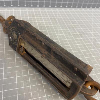 200 Pound Antique Spring Scale