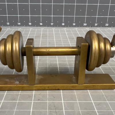 Darling Brass Tiny Barbell 