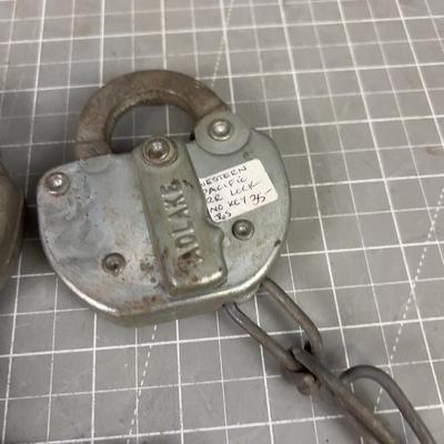 3 Railroad Locks 