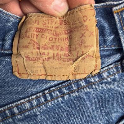 Vintage 501 Levis Redline Selvage