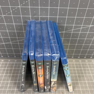 Breaking Bad 6 Seasons DVD Blue Ray mostly NEW