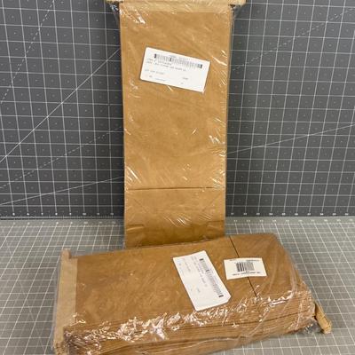 2 and 5 Pound Coffee Bags - Brown Craft Paper