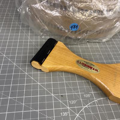 Roll of Upholstery Webbing 3-1/2" with the Stretching Tool too. 