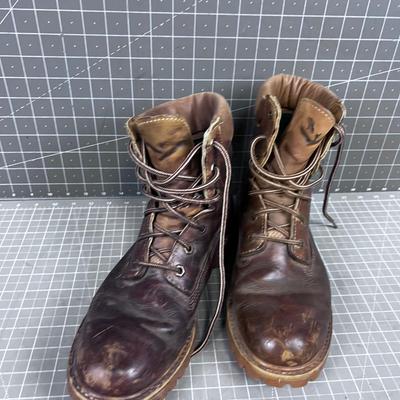 Eddie Bauer Leather Boots 