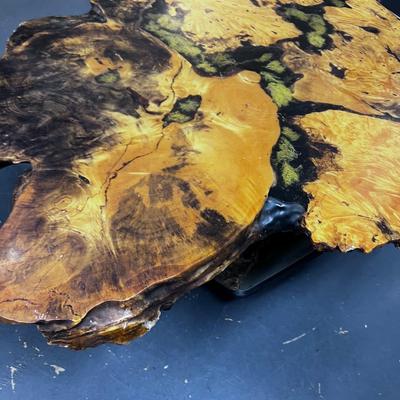 BURL Vintage Coffee Table Ranch Style from the 60's