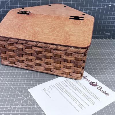 Genuine Amish Basket! 