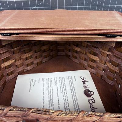 Genuine Amish Basket! 